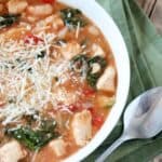 slow cooker Tuscan soup