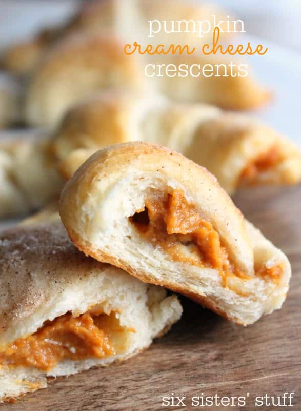 Pumpkin Cream Cheese Crescents Recipe