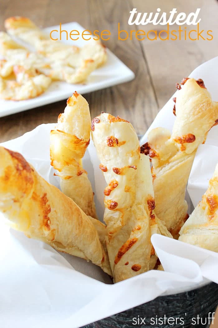 Twisted Cheese Breadsticks Recipe