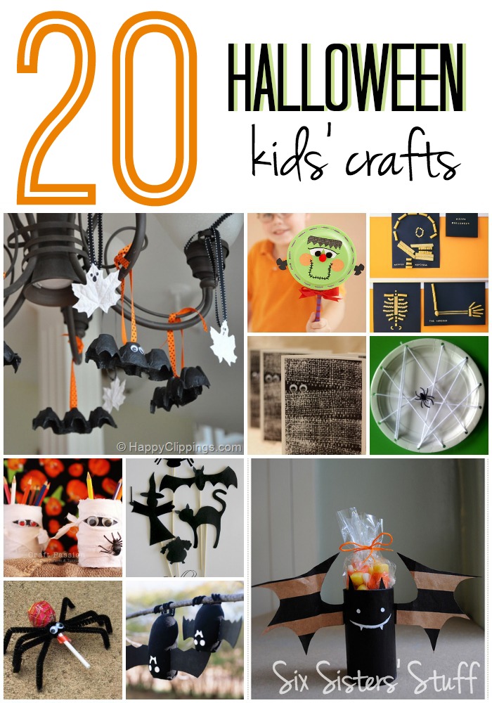 20 Halloween Kids’ Craft Ideas