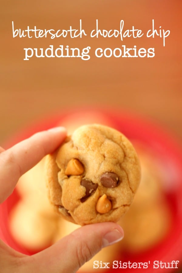Butterscotch Chocolate Chip Pudding Cookies Recipe