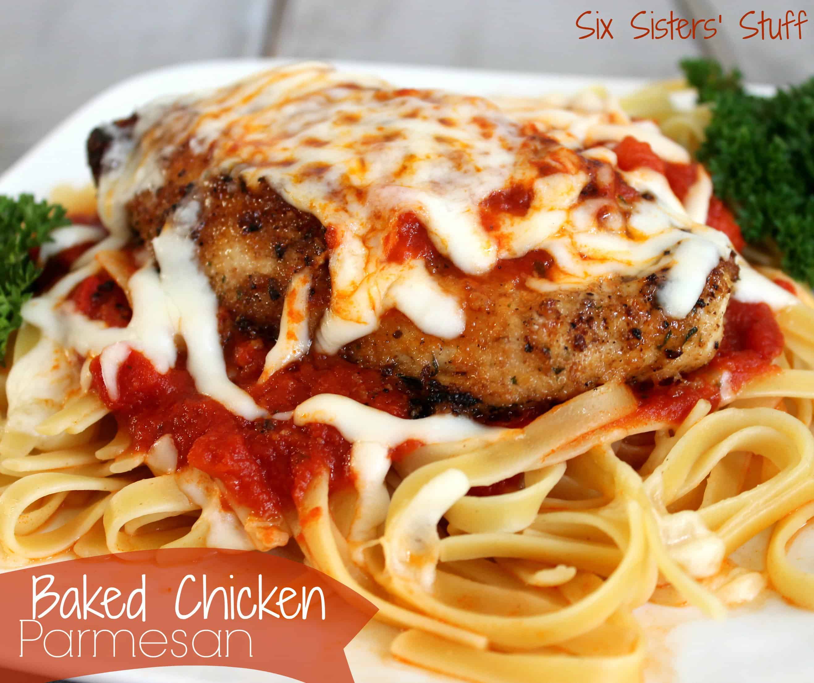 Easy Baked Chicken Parmesan Recipe