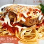 Easy Baked Chicken Parmesan