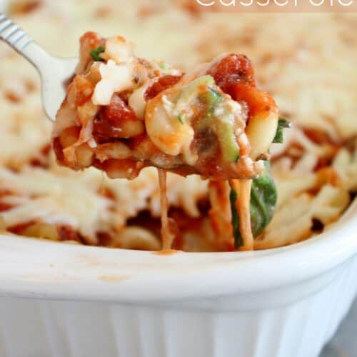 Lasagna Noodle Casserole