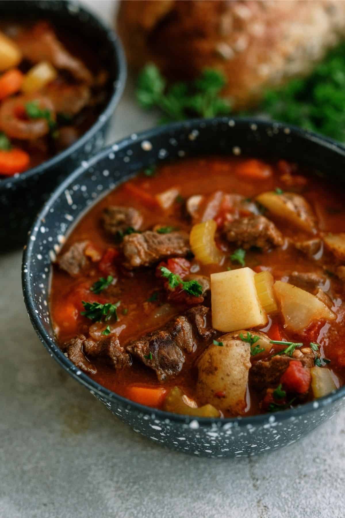 Slow Cooker Chunky Roast Stew Recipe