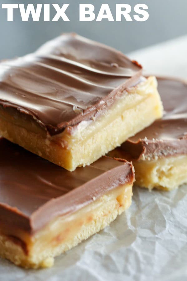 Homemade Twix Bars