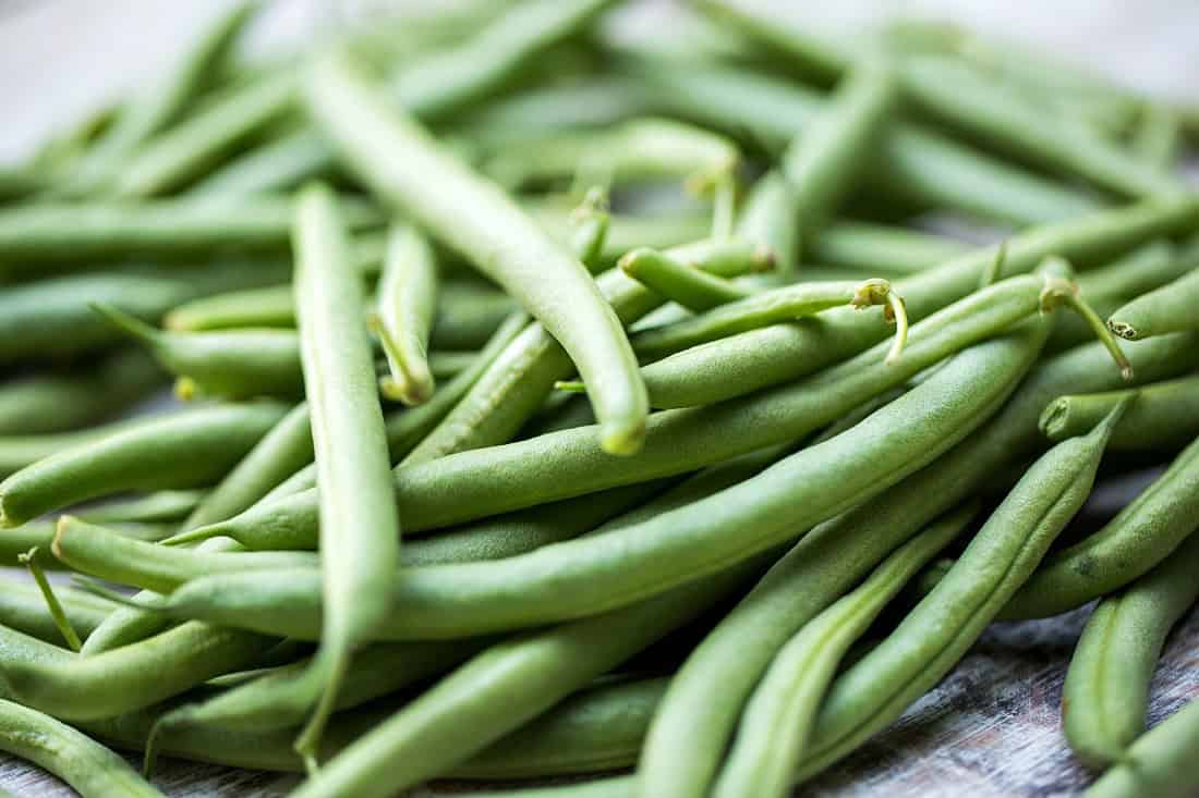 Fresh green beans