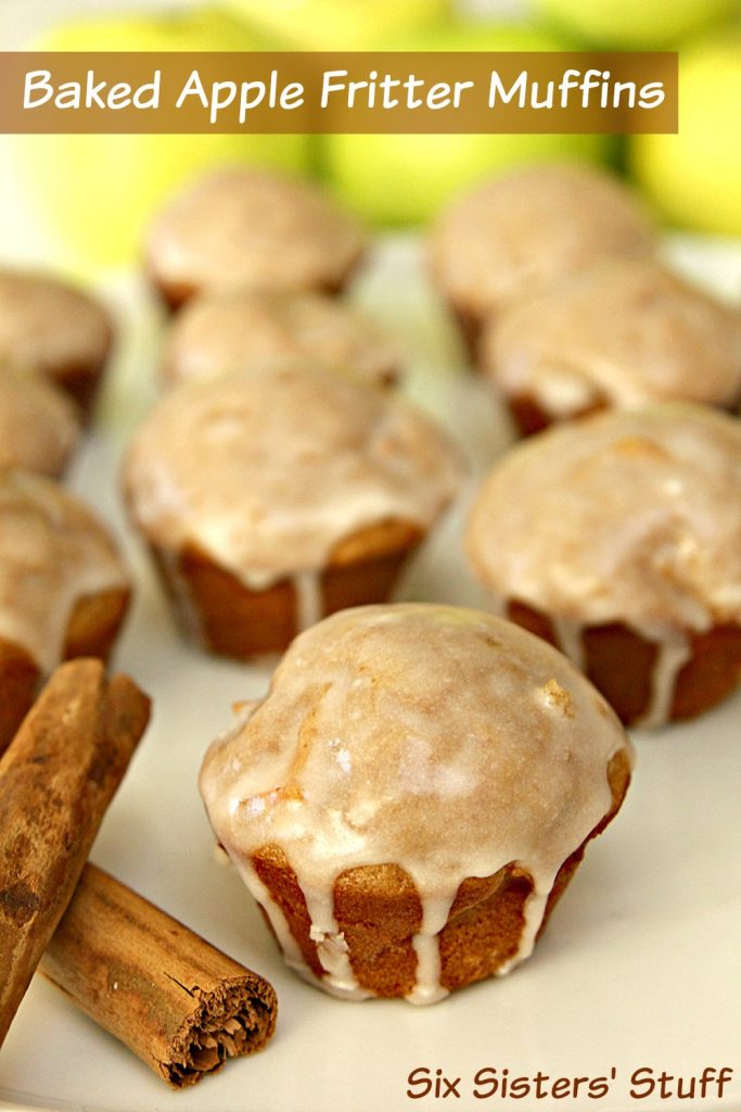 baked apple fritter muffins recipe