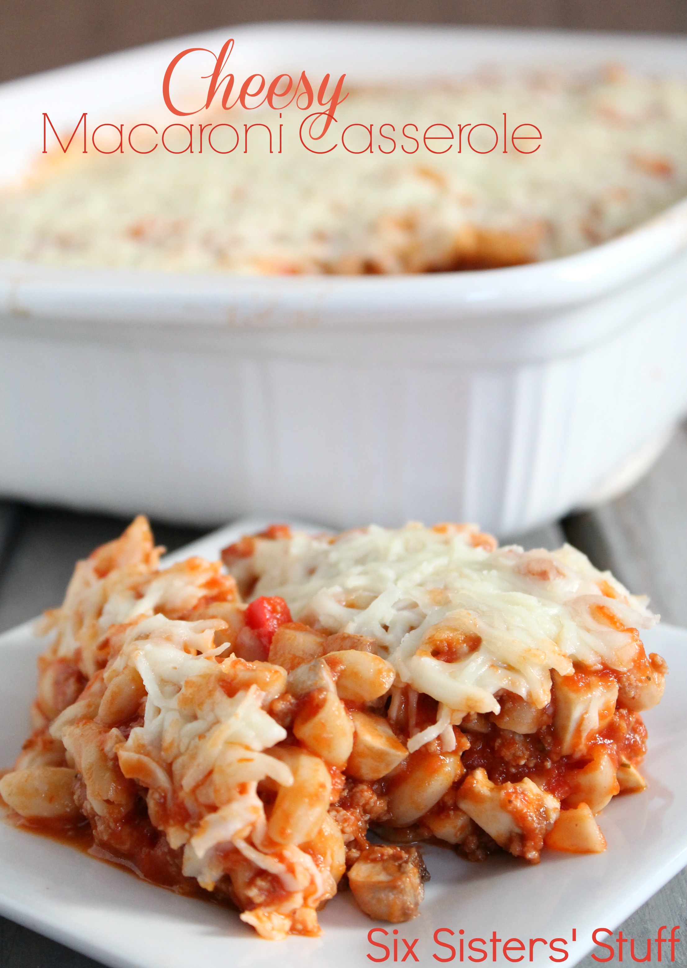 Cheesy Macaroni Casserole