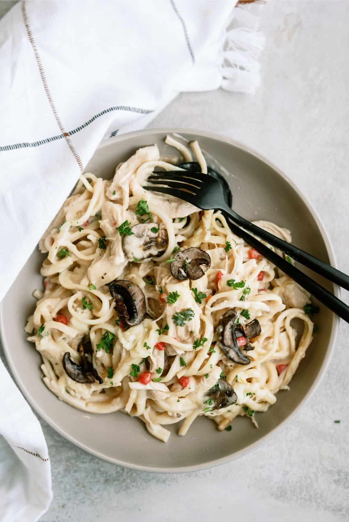 Easy Chicken Tetrazzini