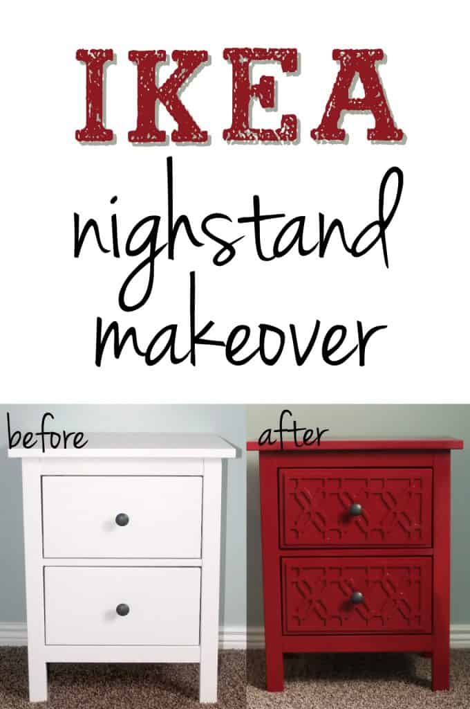 Ikea Hemnes Nightstand Makeover Six Sisters Stuff