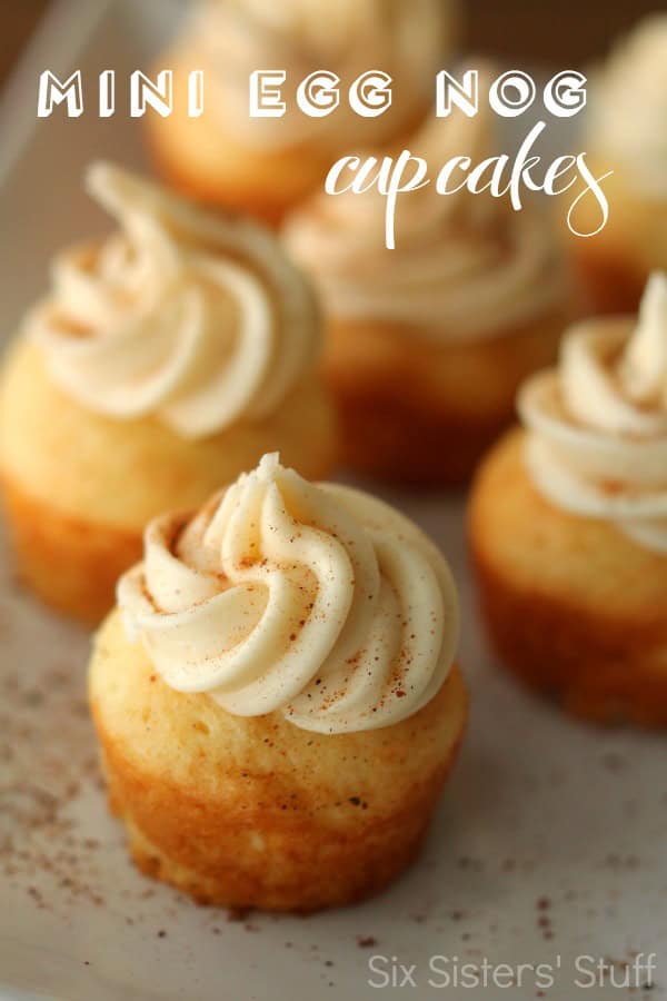 Mini Egg Nog Cupcakes Recipe