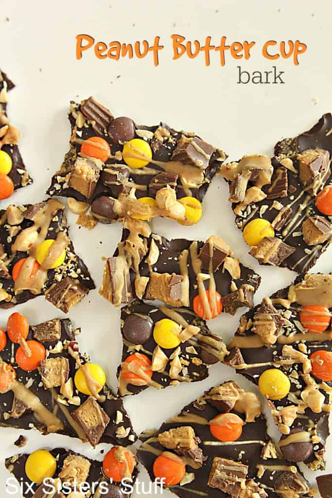Peanut butter cup bark
