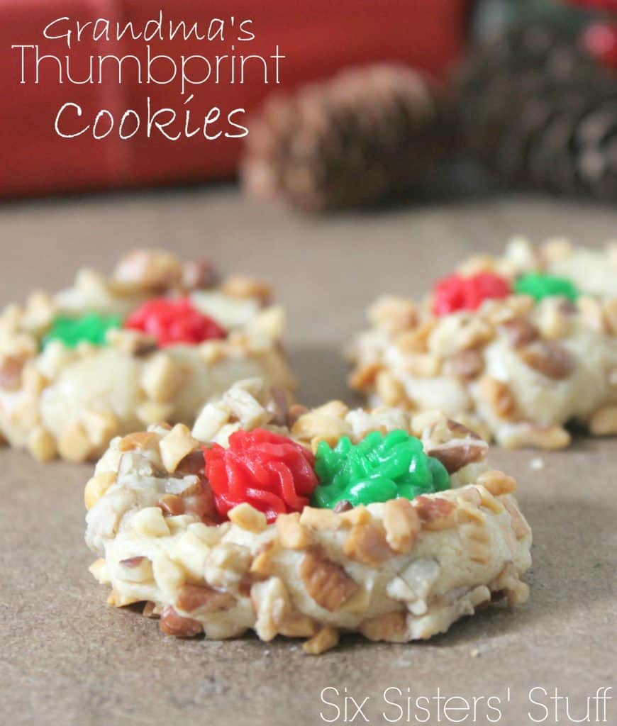 grandma’s thumbprint cookies