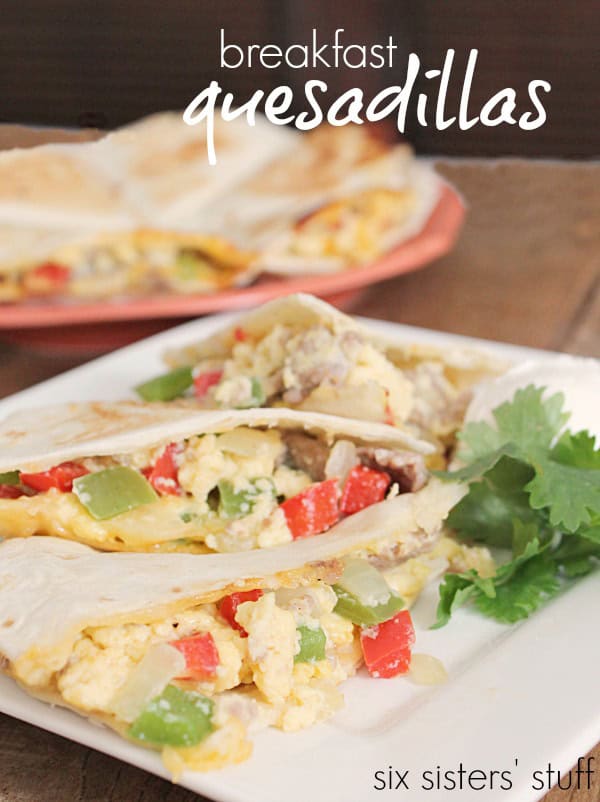 Breakfast Quesadillas