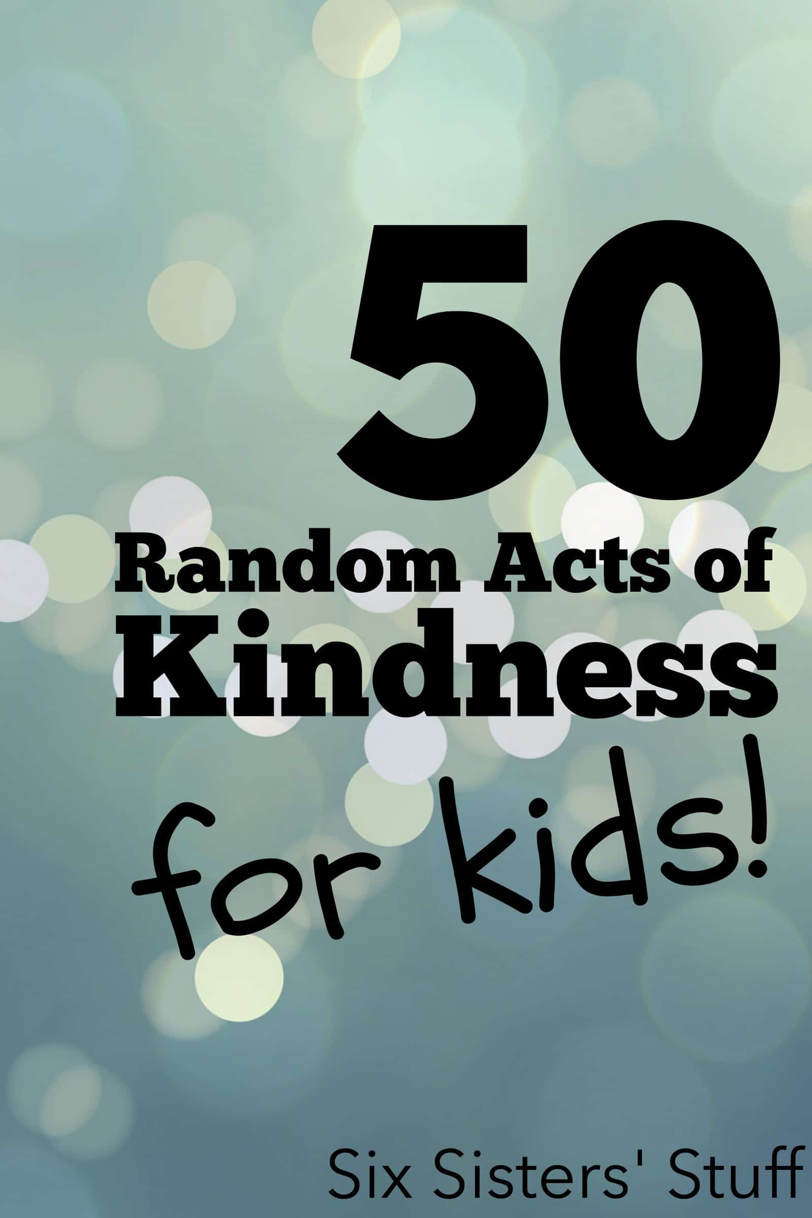 50 Random Acts of Kindness for Christmas