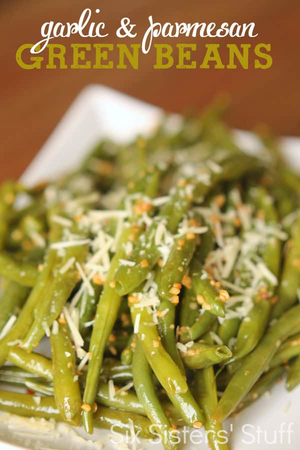 Garlic Parmesan Green Beans Recipe