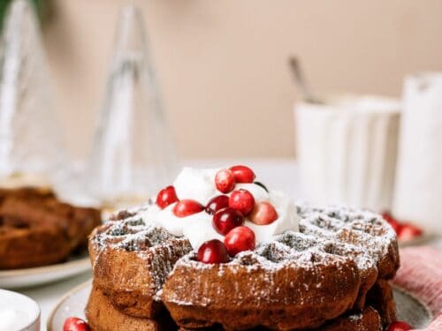 Gingerbread Waffles - Made It. Ate It. Loved It.