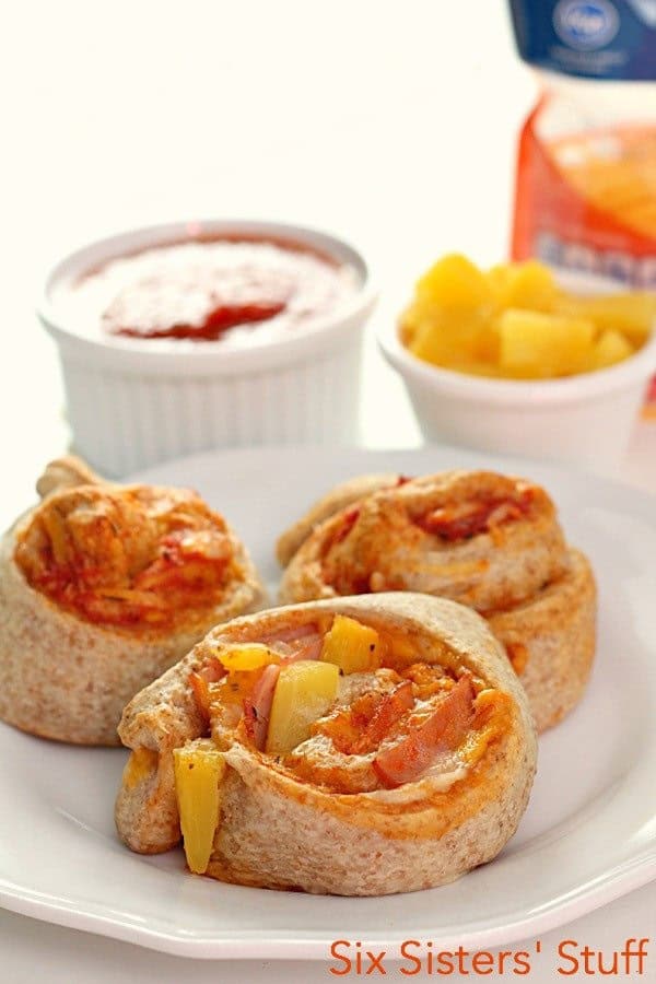 Ham and Pineapple Pizza Roll-Ups with Toca Kitchen 2