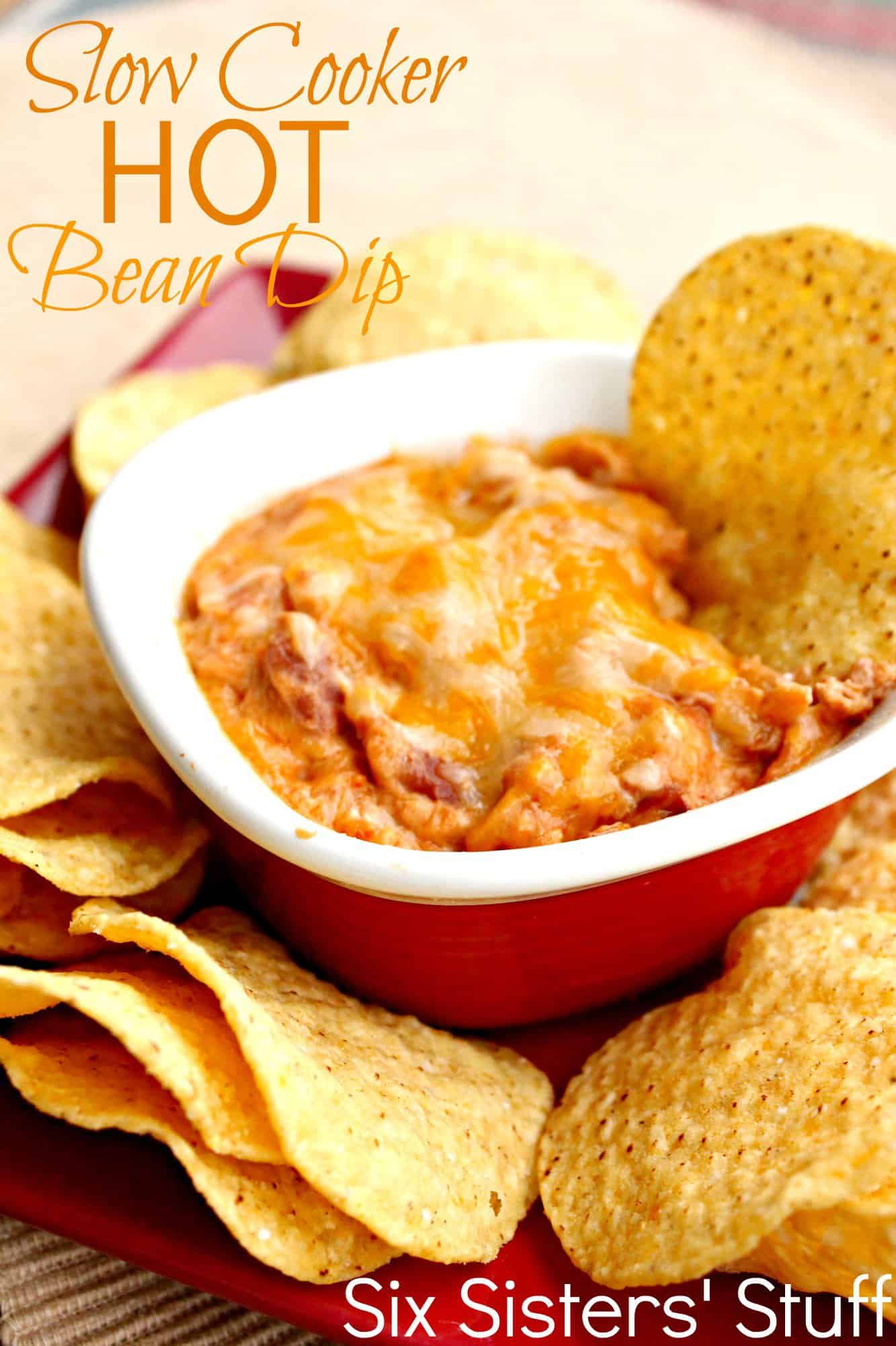 Slow Cooker Hot Bean Dip Recipe