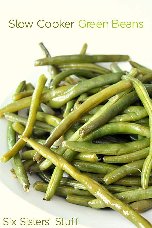 Easy Slow Cooker Canned Green Beans 2023 - AtOnce