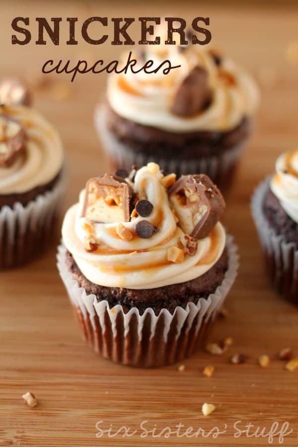 Snickers Cupcakes Recipe