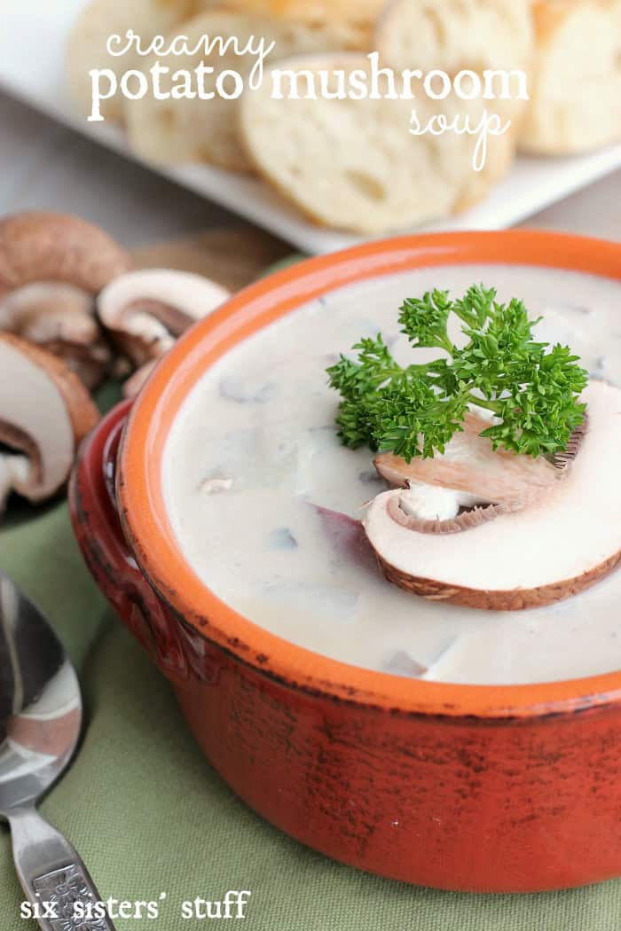Creamy Potato Mushroom Soup