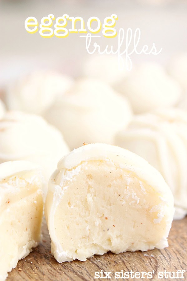 Eggnog Truffles Recipe