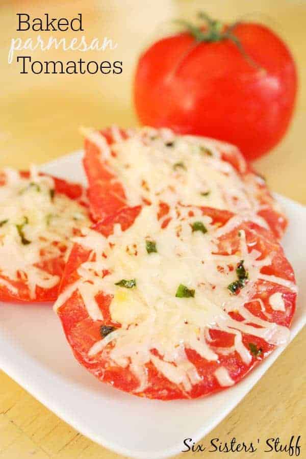 baked parmesan tomatoes