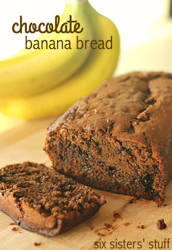 Chocolate Banana Bread Recipe