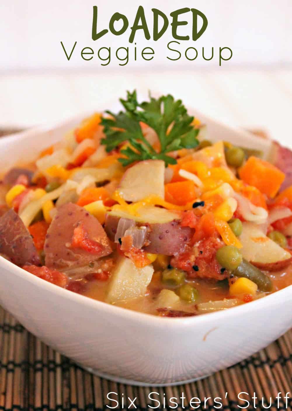 Healthy Loaded Veggie Soup