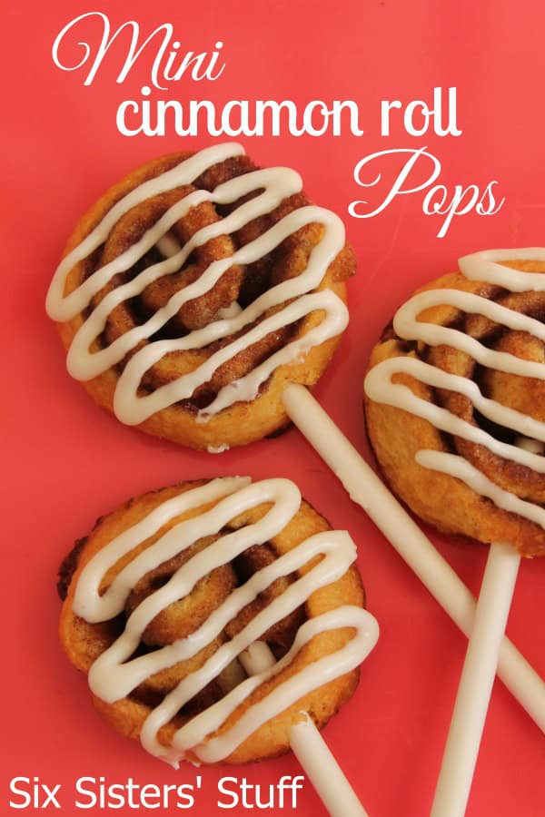 Mini Cinnamon Roll Pops Recipe