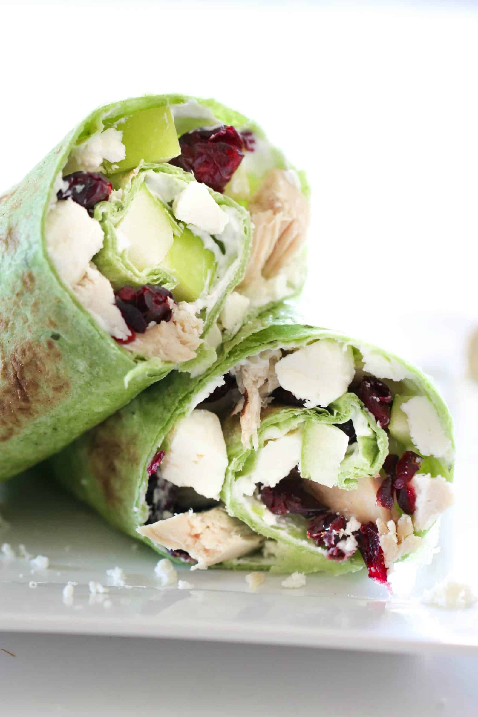 Turkey Cranberry Wrap Recipe