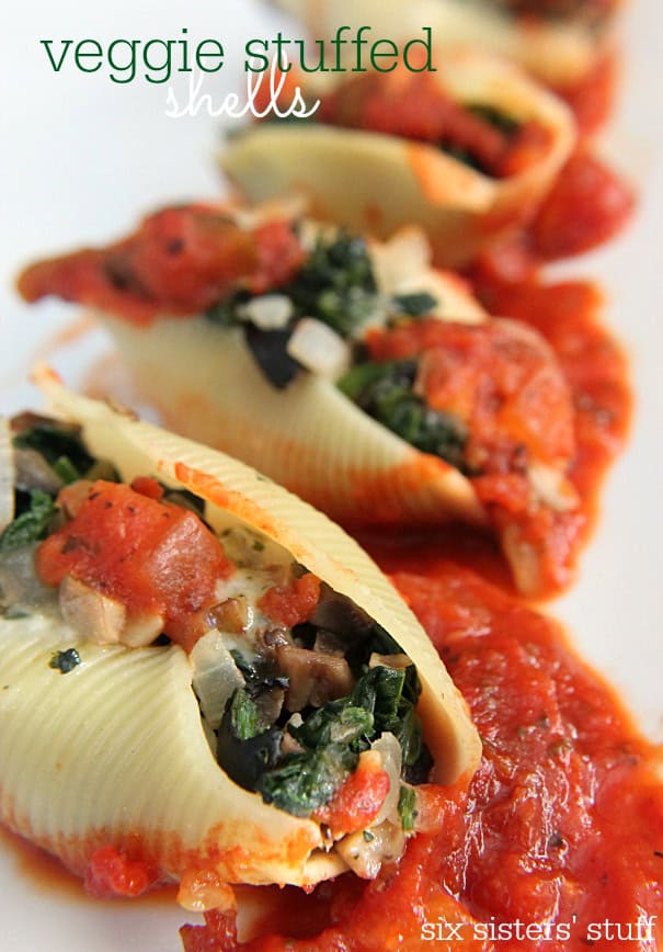 Veggie Stuffed Shells