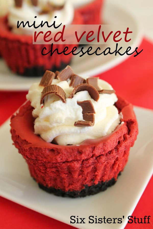 Mini Red Velvet Cheesecakes Recipe