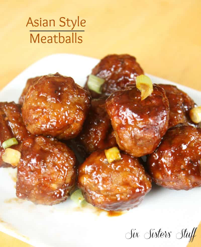 Asian Style Meatballs