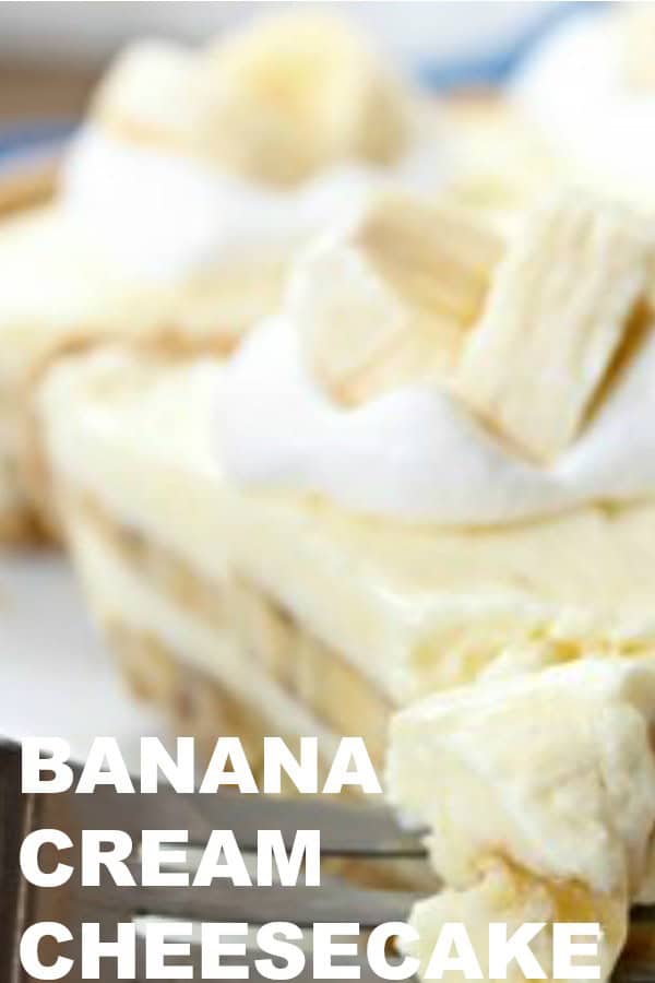 Banana Cream Cheesecake Recipe