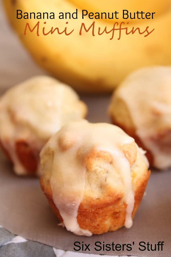 Banana and Peanut Butter Chip Mini Muffins Recipe