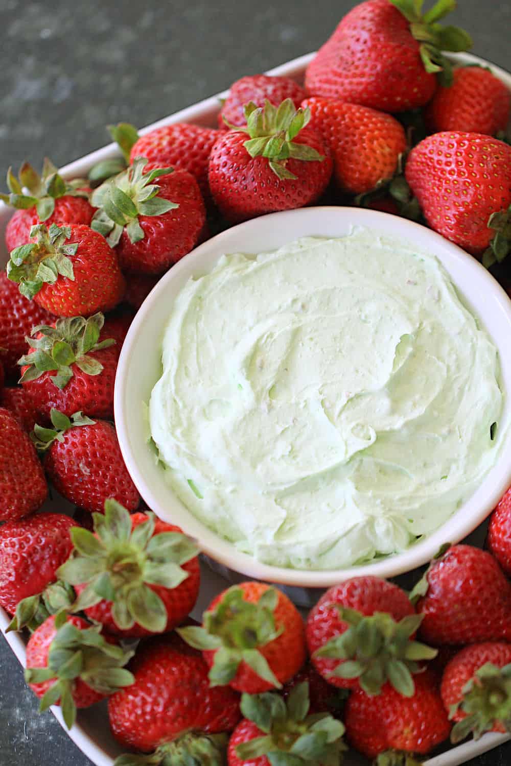 Creamy Pistachio Fruit Dip Recipe (2 Ingredients)