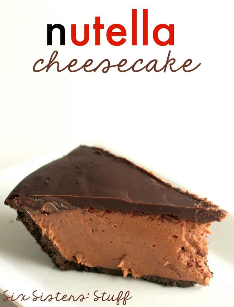 nutella cheesecake recipe