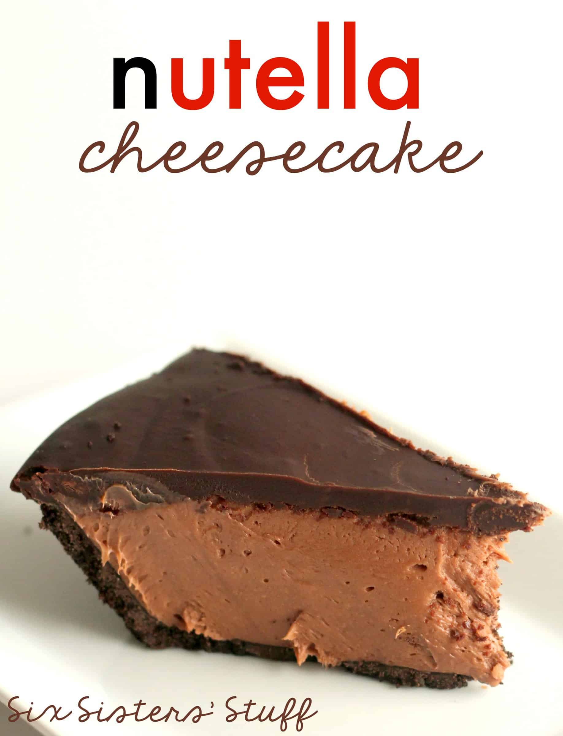 Nutella Cheesecake Recipe