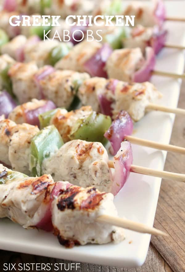 Greek Chicken Kabobs