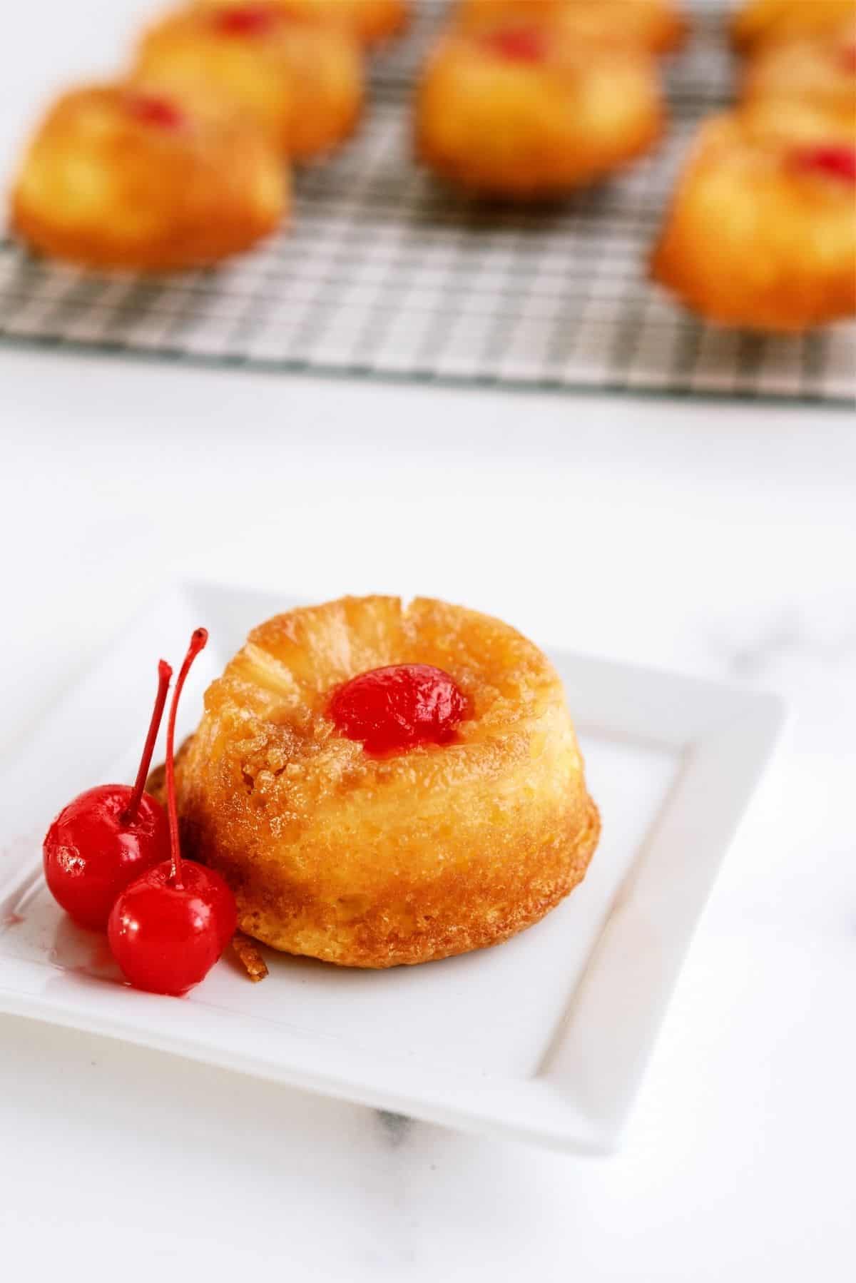 Mini Pineapple Upside Down Cake