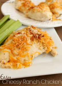 cheesy ranch chicken