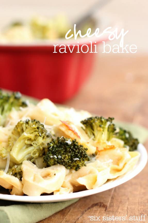 Cheesy Ravioli Bake Recipe