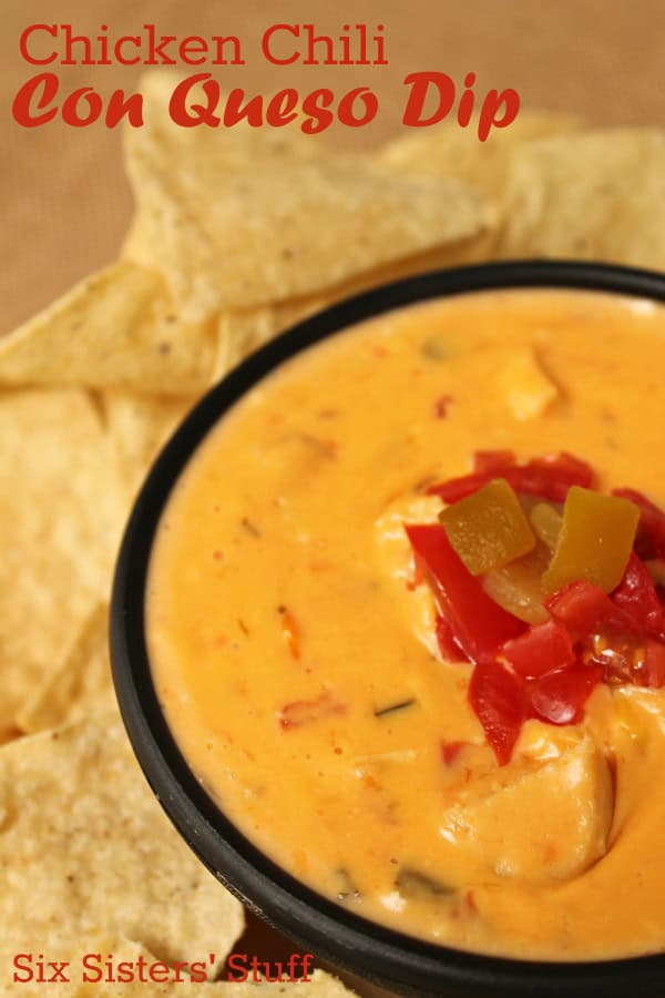 Chicken Chili Con Queso Dip Recipe