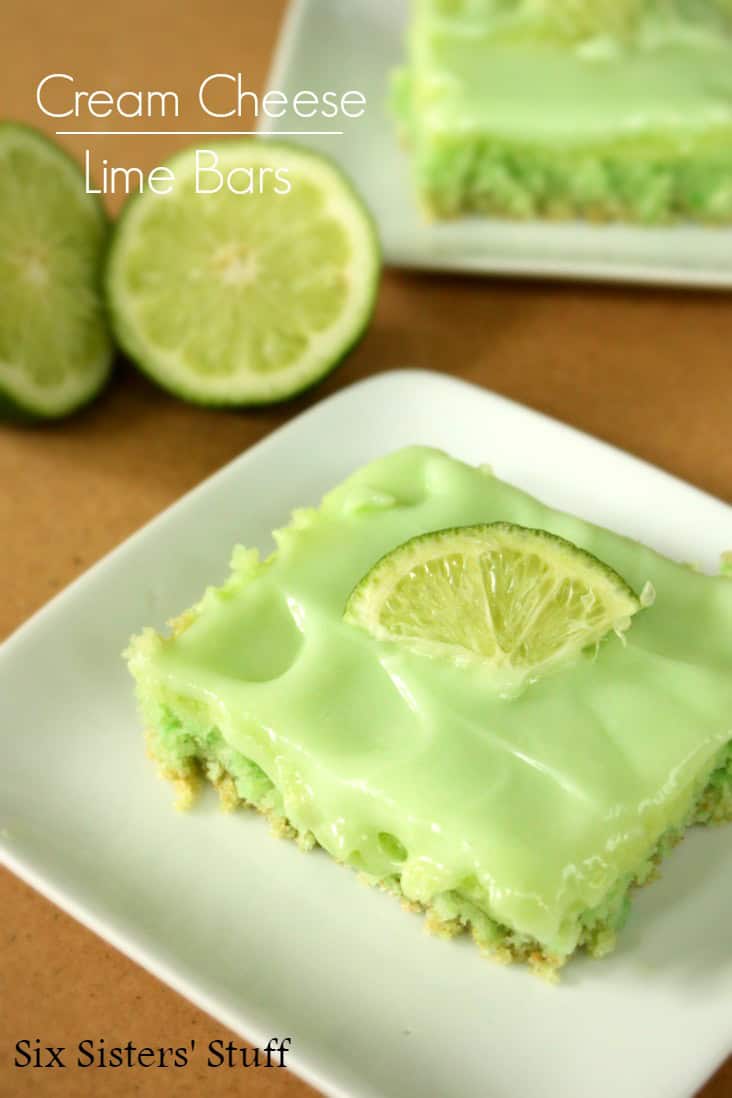 Cream Cheese Lime Bars Recipe