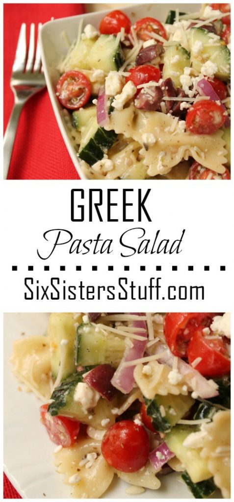 How to Make Pasta Salad that is Greek-Inspired