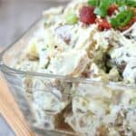 Guacamole and Bacon Potato Salad