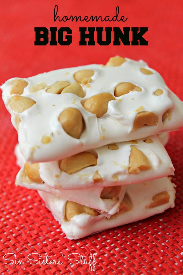 homemade big hunk candy bars
